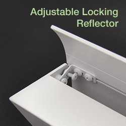 DualLine adjustable locking reflector