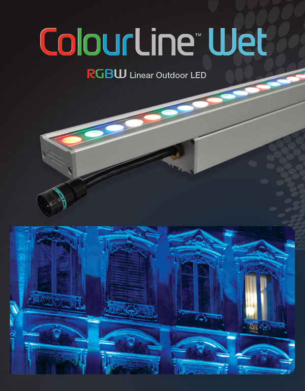 ColourLine Wet RGBW Outdoor LED - 1 foot and 4 foot